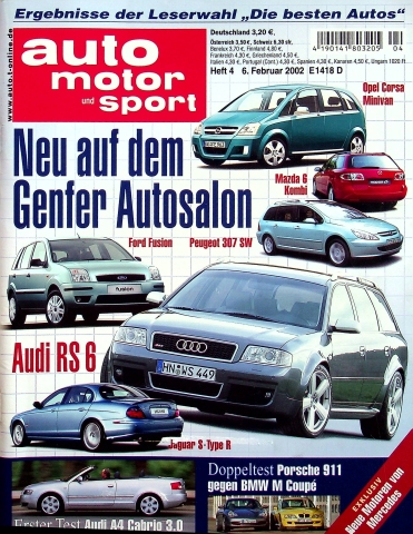 Auto Motor und Sport 04/2002 Auto Motor und Sport 04/2002